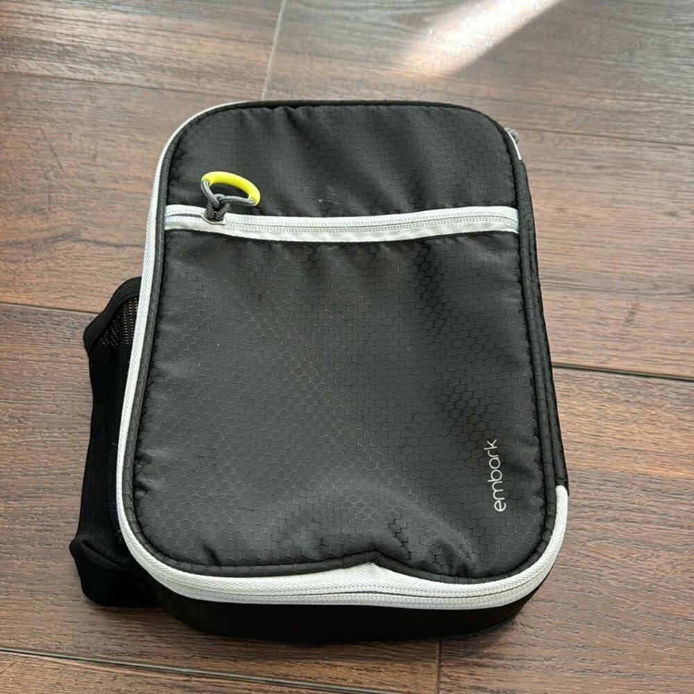 Embark insulated personal Lunch Bag with water bottle holder.